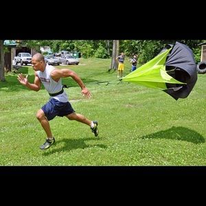 Nike running parachute